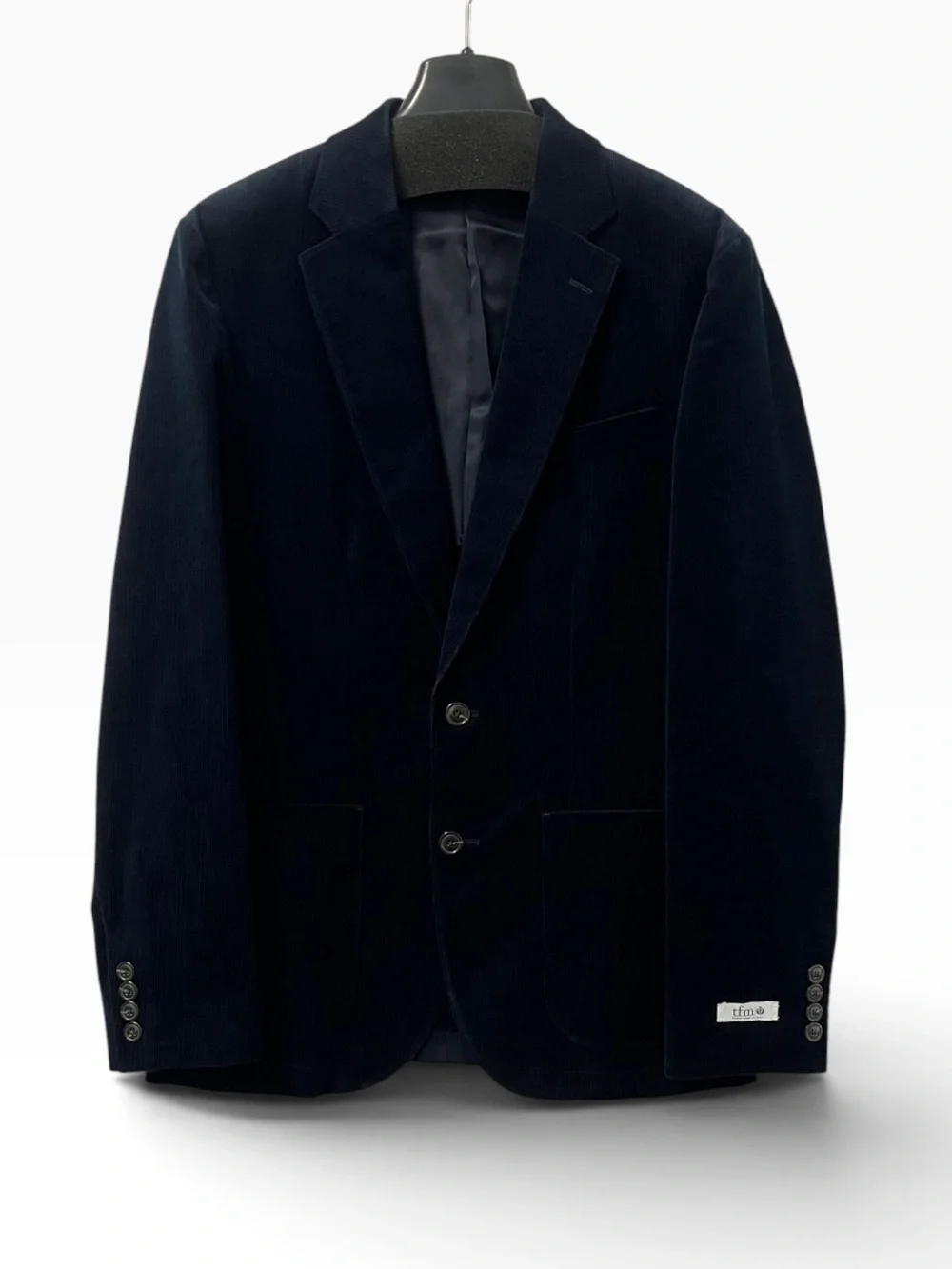 NWT J. Crew Ludlow Corduroy Blazer Mens 36R Navy Blue Cotton Slim Fit Sport Coat